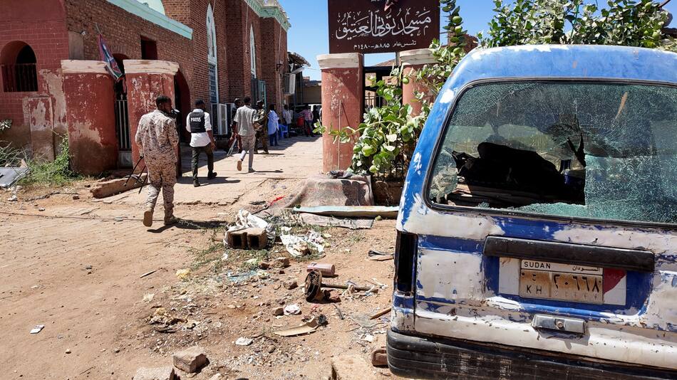 Conflicto armado en Sudán. Foto: Reuters/El Tayeb Siddig.