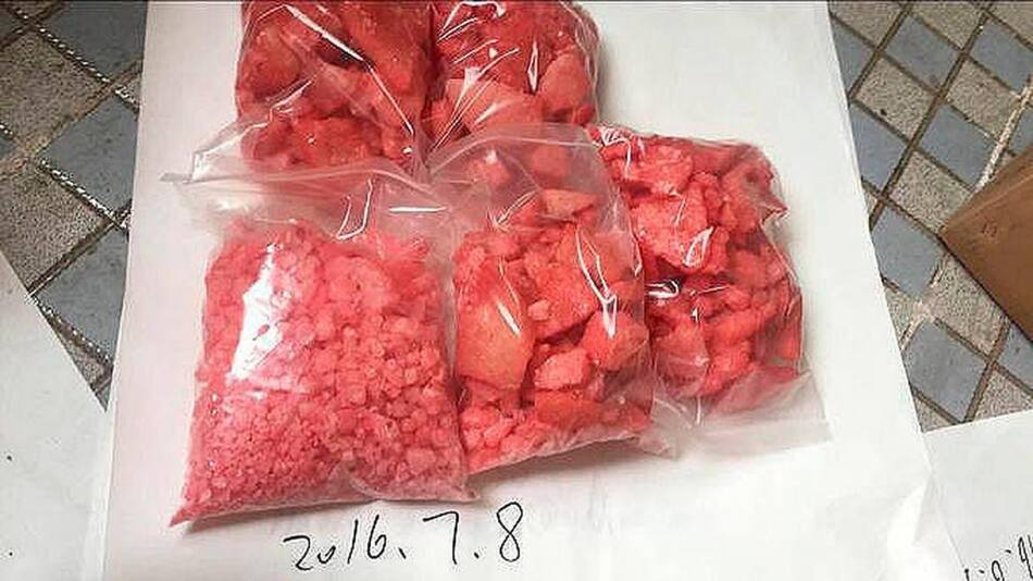 Droga sintética, la eutilona. Foto: El Confidencial.