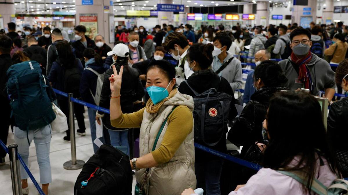 apertura fronteras China: Foto Reuters