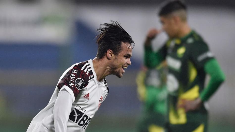 Flamengo de Brasil vs Defensa y Justicia, Copa Libertadores, Reuters.