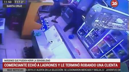 Video - robo en Santa Cruz