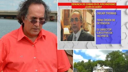 Cuadernos de corrupción K, Megacausa de coimas - Oscar Thomas - Mansión