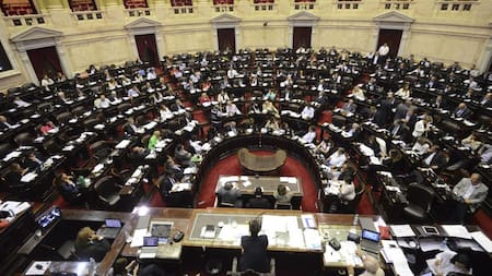 Sesión en diputados por Reforma previsional (NA)