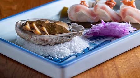 Comida japonesa en Shibumi.