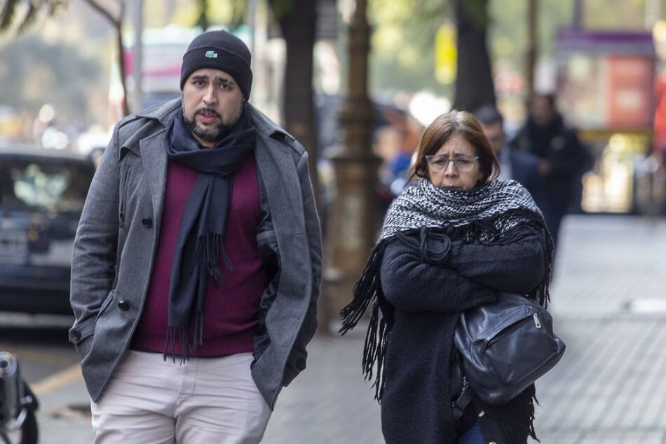 Ola de frío; ola polar. Foto: NA (Daniel Vides)