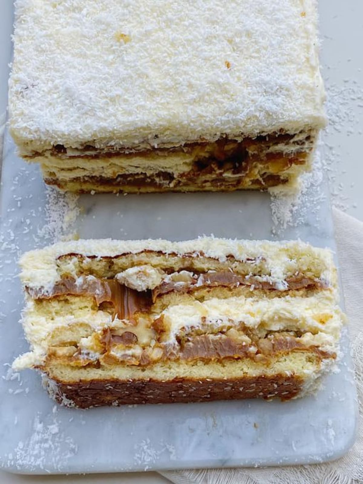 Torta Balcarce. Foto X @esteficolombo