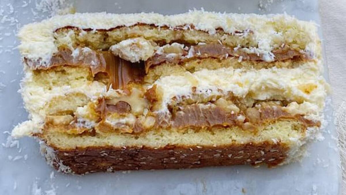 Torta Balcarce. Foto X @esteficolombo