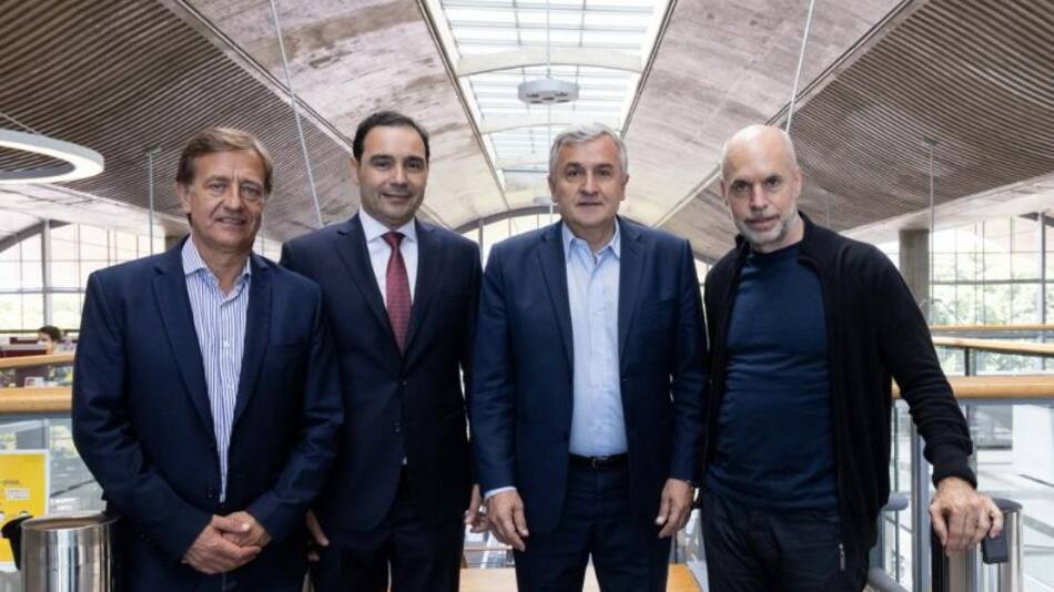 Horacio Rodríguez Larreta junto a gobernadores de la oposición, AGENCIA NA