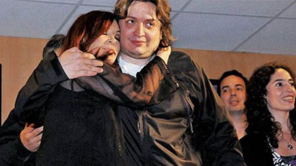 Cristina y Máximo Kirchner