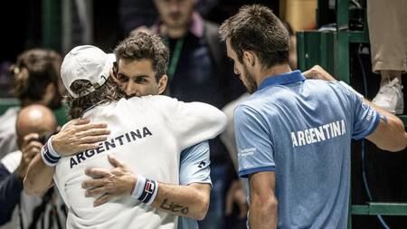 Máximo González y Leonardo Mayer vencieron en sets corridos a Nicolás Jarry y Hans Podlipnik, NA