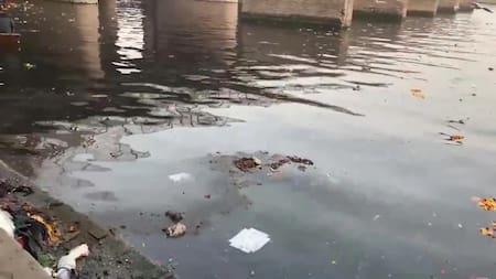 Contaminación en Nueva Delhi. Foto: EFE