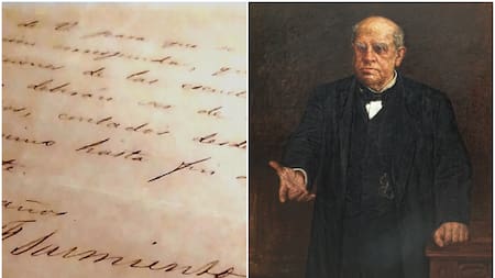 169 años después, encuentran una carta inédita de Sarmiento que lo muestra en un rol clave en su vida