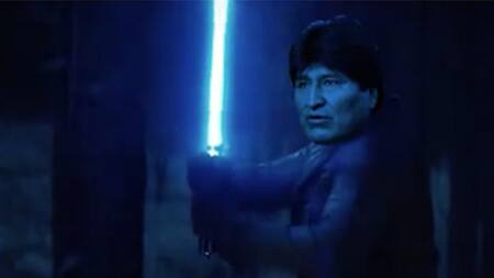Reelección de Evo Morales - Video de StarWars