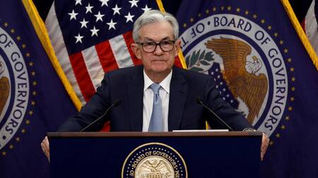 Jerome Powell, presidente de la Fed. Foto: Reuters