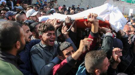 Guerra en Gaza. Foto: Reuters