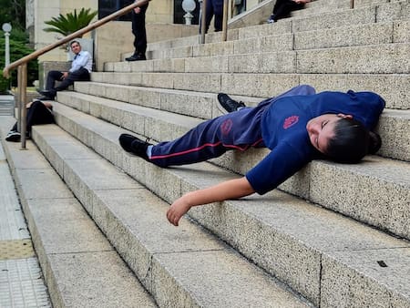 Simulacro de la Corte Suprema de Justicia en Comodoro Py