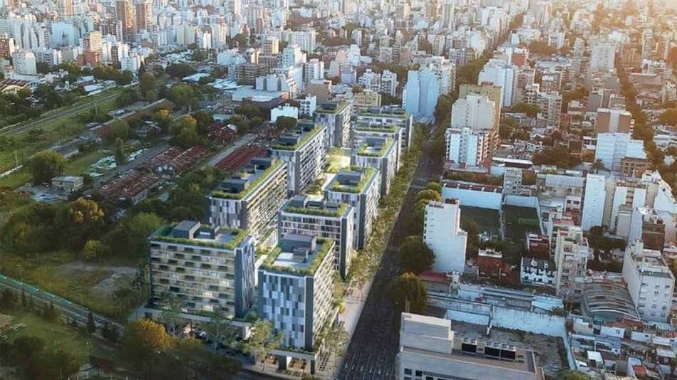 Vista panorámica de la Ciudad de Buenos Aires. Foto: NA