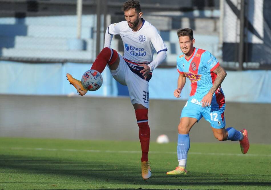 Arsenal vs. San Lorenzo, fútbol argentino, Foto Twitter SL