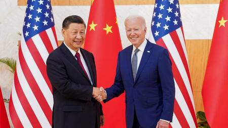 Xi Jinping y Joe Biden. Foto: Reuters