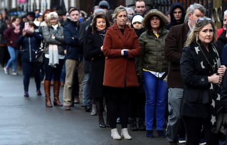 Último adiós a la cantante de The Cranberries, Dolores O Riordan (Reuters)