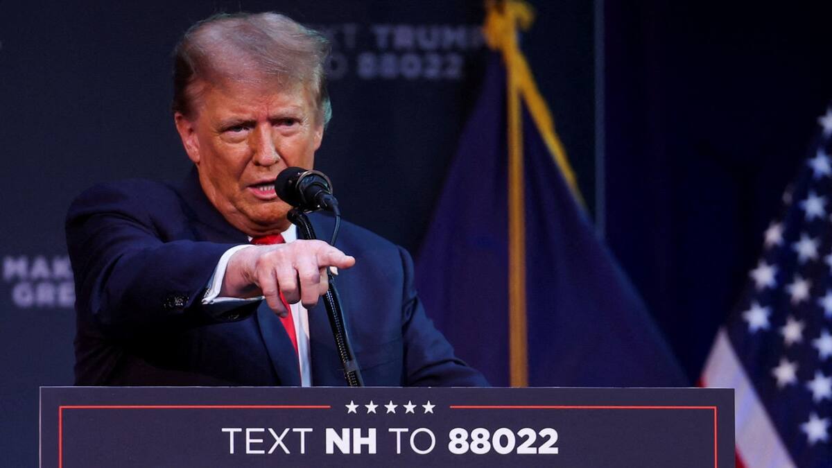 Donald Trump, expresidente de EEUU. Foto: Reuters