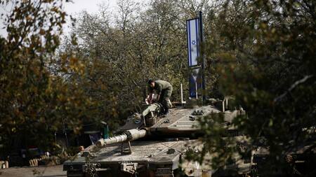 Las Fuerzas Armadas de israel en la frontera con Siria. Foto: Reuters.
