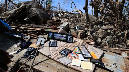 Huracán Otis. Foto: EFE