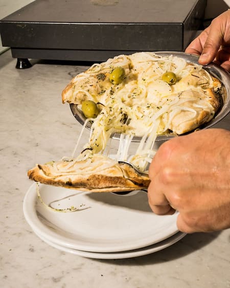 Pizzería Los Inmortales. Foto Instagram.