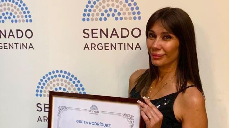 Greta Rodríguez, periodista de Canal 26, premio a su labor deportiva en Congreso de la Nación