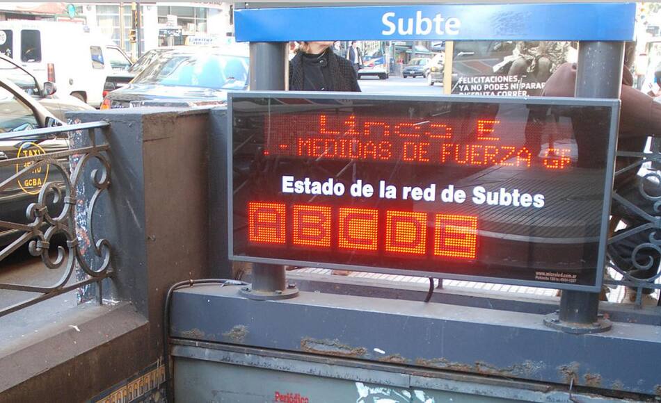 Paro de subtes (NA)