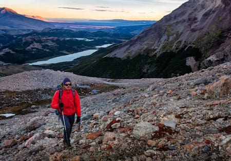 El Chaltén es una localidad de Santa Cruz con 1.700 personas. Foto: NA