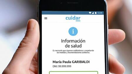 Aplicación Cuidar, nuevas restricciones, NA