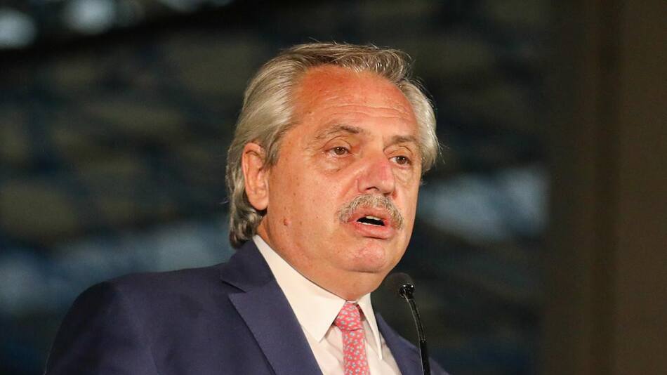 Alberto Fernández, presidente de Argentina, conferencia, NA