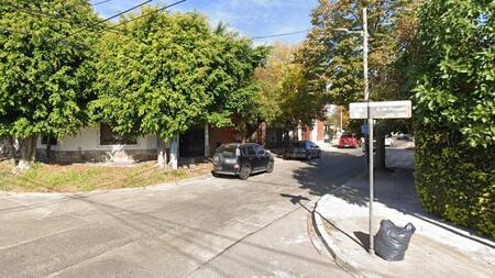 Domicilio del hombre que murió electrocutado en Castelar, Google Maps