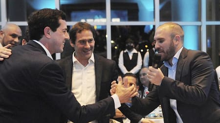 Eduardo Wado de Pedro y Martín Guzmán, Gobierno, NA