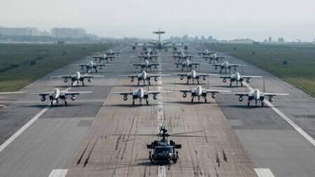 Presencia de la Fuerza Aérea de Estados Unidos en Japón.