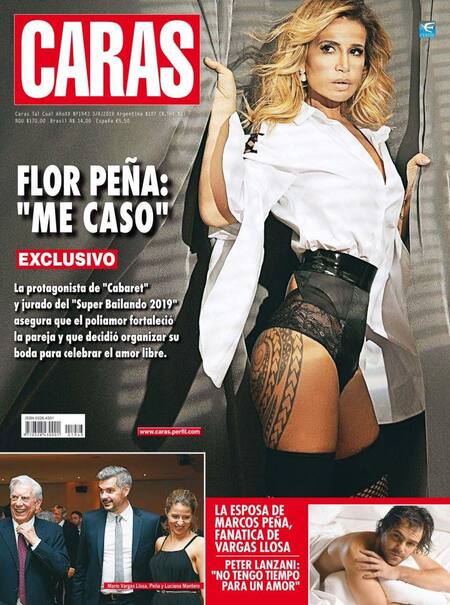 Revista Caras 03-04-19 - Anuncio de casamiento de Florencia Peña
