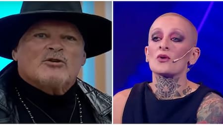 Alfa y Furia, ex GH. Fotos: captura Telefe.