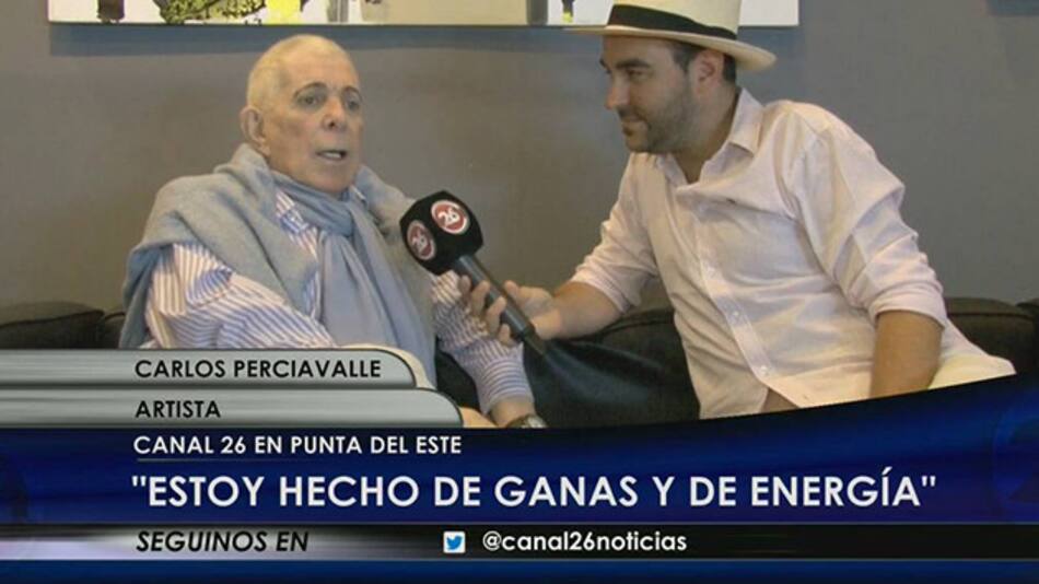 Entrevista a Carlos Perciavalle - Exclusivo Canal 26