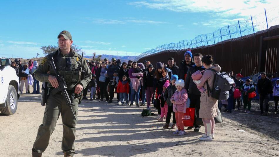 Inmigrantes en EEUU. Foto: EFE
