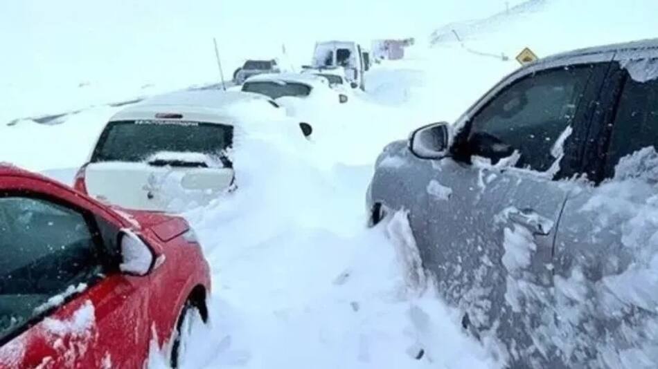 Se esperan fuertes nevadas en una provincia de Argentina. Foto: X.