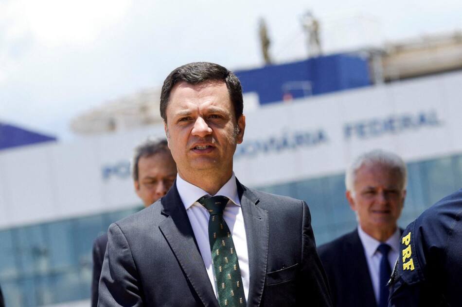 Anderson Torres, ex ministro de Justicia de Bolsonaro en Brasil. Foto: REUTERS.