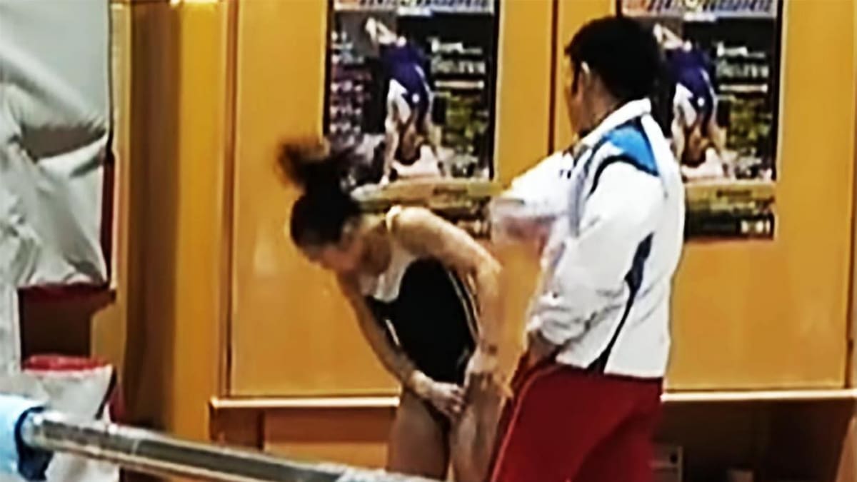 Entrenador violento