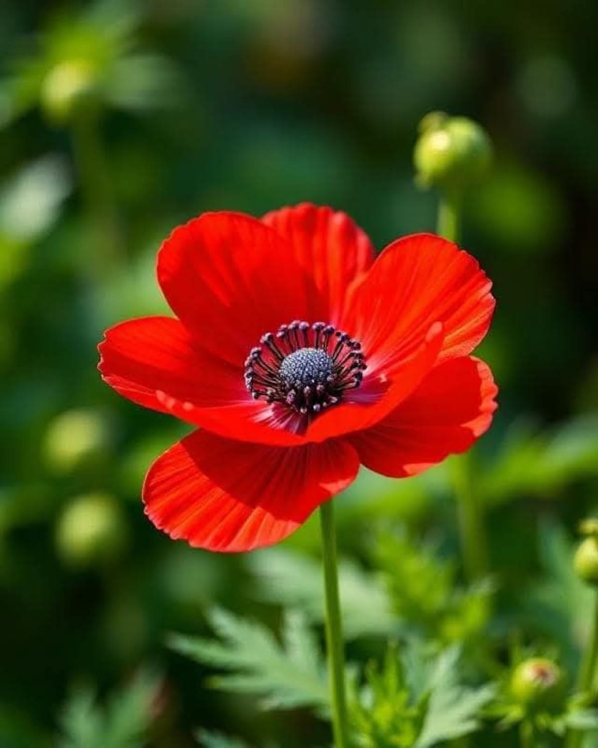 La amapola es una flor asociada con la esperanza, la renovación y los nuevos comienzos.