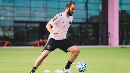 Gonzalo Higuaín, Inter de Miami, fútbol de Estados Unidos, foto Inter de Miami