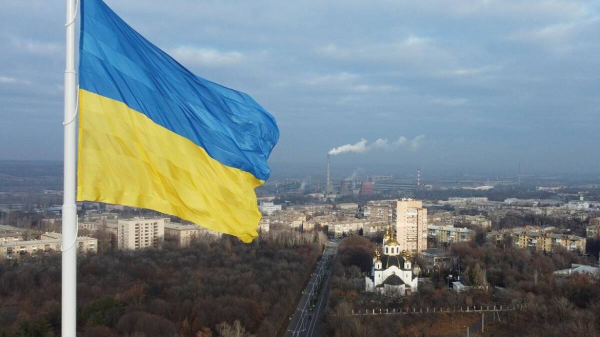 Bandera de Ucrania. Reuters