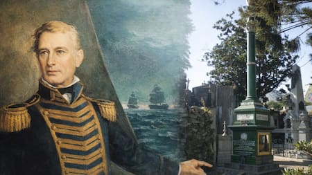 La tumba verde del Almirante Brown: historia, símbolos irlandeses y un amor trágico