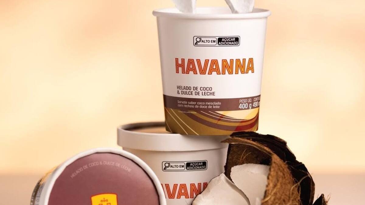 Havanna lanza su propia línea de helados. Foto: Instagram / havannabr.
