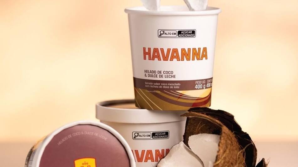 Havanna lanza su propia línea de helados. Foto: Instagram / havannabr.