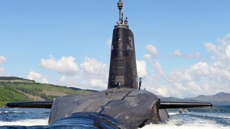 Submarino nuclear del Reino Unido. Foto: Submarine Delivery Agency